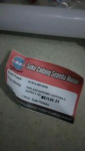 PIPA GAS SLONGSONG GAS PLASTIK GAS SUPRA X 125 SUPRA X 125 2007 KARISMA KARISMA X MERK WIN