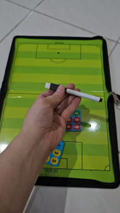 Papan Strategi Sepak Bola Magnetik