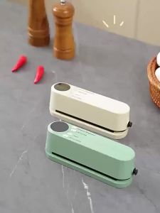 Bộ Máy Hút Chân Không USB Nhỏ Gọn Có Màn Hình Kỹ Thuật Số Để Bảo Quản Thực Phẩm Đồ Ăn Nhẹ Thịt & Rau Củ Chiều Dài Niêm Phong 20cm Sử Dụng Pin