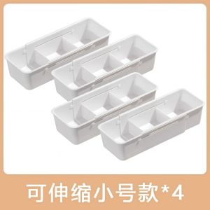 กล่องเก็บของแบบพับได้พร้อมช่องจัดระเบียบสำหรับเครื่องสำอางและลิปสติกในตู้เสื้อผ้าขนาดใหญ่ ชั้นวางเครื่องสำอางแบบพับได้สำหรับหอพักนักเรียน