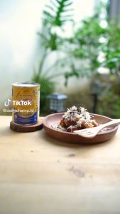 DAIRY CHAMP SUSU KRIMER KENTAL MANIS TIN KALENG 370 GRAM PACK ISI 2 PCS FANTASIA DENGAN PAKING AMAN