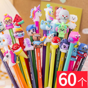 Creative Childrens School Supplies Cute Silicone Pen Caps Pencil Cases Gift for Kindergarten And Primary School Students