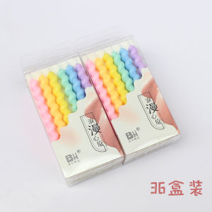 36 Boxes Creative Colorful Romantic Heart Shaped Candles Small  Baking Decoration Candles Artistic Birthday Cake Taper Candles