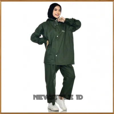 Jas Hujan Dewasa Pria Wanita Tebal Kuat dan Elastis Anti Rembes ORIGINAL BY AKULA