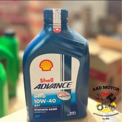 OLI SHELL ADVANCE AX7 10W40 08 LITER