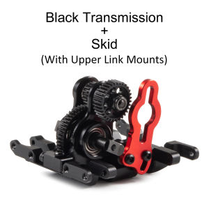 Ultralight NOD-24 Micro Transmission with Delrin Skid for SCX24 1/24 Scale RC Rock Crawler Compact COMP Chassis Rigs
