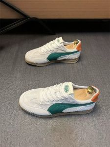 Mens Breathable Running Shoes Comfortable Mesh Upper Anti-Odor Casual Dad Trendy Low Top Glue Rubber Outsole Sporty Sneakers