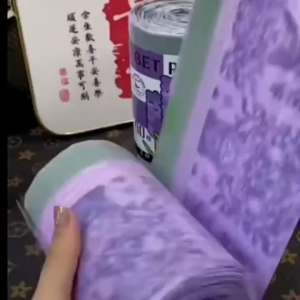 【新款免撕垃圾袋】手提式垃圾袋香茅精粹防蚊加厚手提式抽绳收口巨无霸