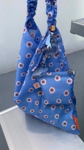 Sue.loveseveryday Buddy Bag - Made from Recycled Bottles - กระเป๋าทรง tote bag สายปรับได้ ผ้าทำจากขวดน้ำรีไซเคิล (customize ชื่อ กดลูกปัดอีกlinkค่ะ)