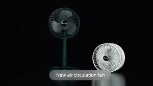 Portable Telescopic Fan USB Rechargeable Desk Fan 180° Degree Adjustable Height and 3 speed Adjustable Folding Fan