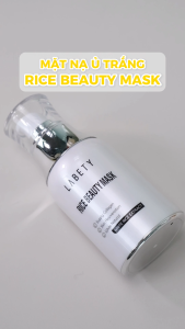 Kem Ủ Trắng Da Mặt Cấy Trắng Meso Rice Beauty Mask 50ml | Dưỡng Trắng Da Mặt Cấp Tốc Se Khít Lỗ Chân Lông Căng Bóng Da Dưỡng Ẩm Và Làm Mịn Da