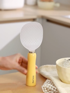 SG Seller - Magnetic Suction Cup Rice Paddle – Non-Stick Heat-Resistant Easy-Clean Kitchen Rice Spoon Standing Rice Scoop