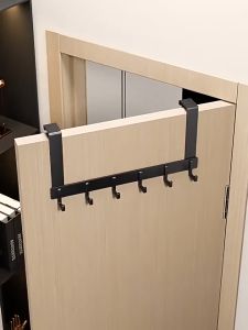 Thanh móc treo sau cánh cửa nhôm anod chống gỉ treo cửa dễ dàng không khoan đục không hỏng cửa cho cửa dày dưới 4.5cm