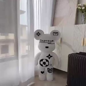 55cm Violent Bear Building Block Toy Home Home Decorations Birthday Gifts For Girlfriends And Children/Educational childrens toy building blocks Puzzle Christmas