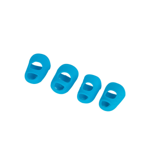 5pcs Silicone Non-slip Finger Guards Guitar Fingertip Protector Fingerstall Guitar Press Accessories
