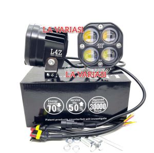 Lampu Tembak Sorot Laser Gun LED D4 40 Watt Motor/Mobil Laser Gun Sinagawa