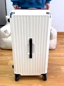 GOTURE 【5 Wheel】 Cup Holder Suitcase 20/26/ Inch Luggage Travel Bag Large Capacity TSA Password Lock Suitcase