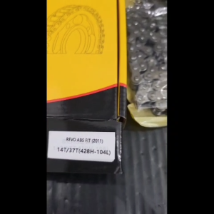 ORIMOTO-GEAR GIR GIGI TARIK BELAKANG PLUS RANTAI SET 37T-14T/428H-104L SUPRA FIT NEW X 125 REVO ABSOLUTE KARISMA BLADE NEW KUALITAS SUPER