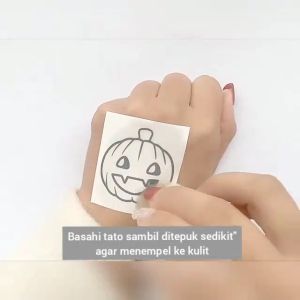 Stiker Tato Semi Permanen Area Bahu dan Lengan Tangan Atas | Waterproof | Tato Tahan Lama