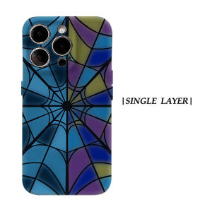 Stained Glass For Magnetic Phone Case for IPhone 17 16 15 14 13 Pro Max Plus Single Double-layer tough Case