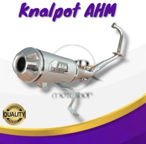 Knalpot Knalpot Racing AHM Crome Supra Jupiter KHARISMA Blade legenda Kaze smash