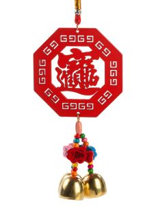 Wooden Wind Chimes Home Decor Shop Sign Hanging Ornaments Copper Bells Car Decorations Daily Gift for Friends And Family