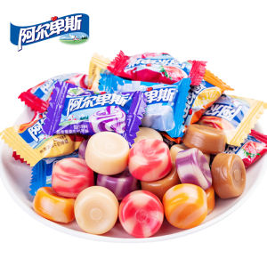 Alpine Hard Candy Fruit Wedding Celebration Mixed Flavor Candy Snacks about 260 Pieces Net Weight 1000g from Shanghai