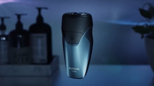 FLYCO Portable Electric Shaver FS889 | Smart LED Display | 2 Heads Rotary | IPX7 Full-Body Washable