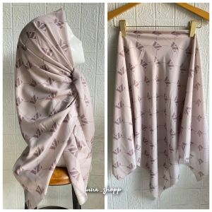 (VZ Vivi Zubaidi) Hijab Segiempat Ala Vivi Zubaidi Bahan Voal Lasercut Premium Jilbab Segiempat VZ Bahan Voal Lasercut Premium Jilbab VZ Bahan Voal Premium