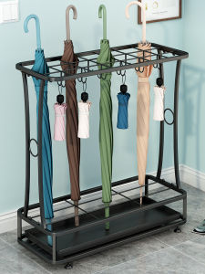 Modern Simplicity Iron Umbrella Stand Home Hotel Reception Commercial Umbrella Storage Bucket Placement Gods Umbrella Rack
