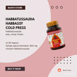 Minyak Habbatussauda Habbasy Coldpress 60 Kapsul – Obat Herbal Anti Bakteri & Virus