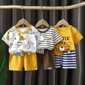 Cotton Short Sleeve Childrens Outfit