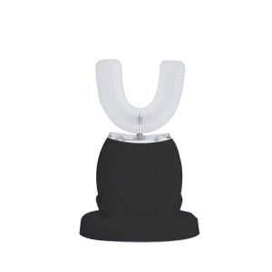 แปรงสีฟันซิลิโคนรูปตัวยูแบบชาร์จไฟอัตโนมัติ ปี 2025 พร้อมจอ LED ขนแปรงนุ่ม สำหรับใช้ในครัวเรือน กันน้ำ