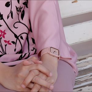 PhiLipe Ricci Jam Tangan Wanita Strap Karet Dial Kotak Terbaru Model Minimalis Fashion Stylish 6245 Woman Watches Free Box