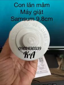 Con lăn mâm máy giặt Samsung cửa trên lồng đứng 8cm9.8cm12cm