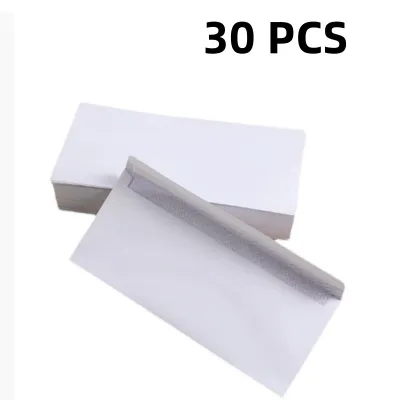 10-100Pcs Windowless white envelope 10 # Secure Business Envelope Can hold A4 paper Bill invoice Self Sealing Envelope