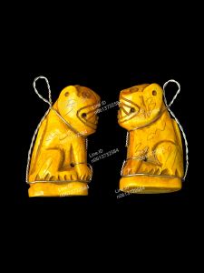 เvี้ยวเสื้o หลวงพ่อปาน วัดคลองด่าน แกะจากเขี้ยวแท้ตามตำนาน ❗ ต่อชิ้น มีคาถาให้