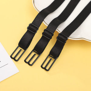 2023ชุดชั้นในแบบใหม่ Q สายคล้องไหล่แบบยืดหยุ่นสำหรับออกกำลังกายไหล่บางกันลื่นหลุดป้องกันการหลุดลอกป้องกันการเปิดไหล่ปรับได้แบบมองไม่เห็นอินเทรนด์