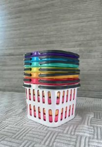 CSP 4647 ตะกร้าหูหิ้ว ตะกร้าขนาดเล็ก 18x18x13 cm