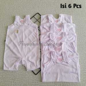 6 Pcs Jumper bayi Enjie model singlet import baju bayi newborn