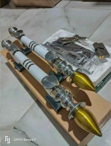 Paket Hemat 2 gagang handle + body kunci Handle pintu minimalis model monas panjang 45cm