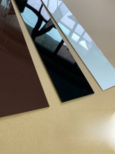 ผนังอะคริลิคกันน้ําอาจุว่าแม้ว่า Self กาวสีเทาแถบตกแต่งมุมสติ๊กเกอร์ติดผนังรอบห้องนั่งเล่น 3d Wall Decals