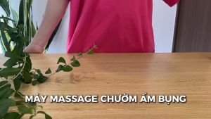 Máy massage bụng kinh đai massage bụng kinh máy massage làm ấm bụng 3 chế độ nhiệt tiện lợi - Happy Home 4U