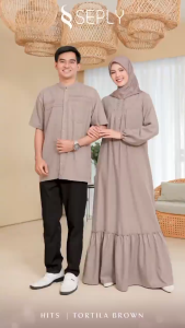 Seply | Hits Tortila Brown Sarimbit Couple Vintage 2026