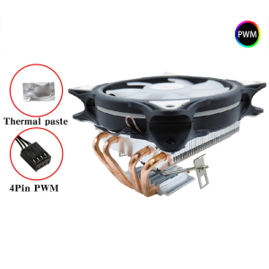 X99 ARGB CPU Air Cooler 4PIN PWM 4 Heatpipes Low Profile Cooler for Intel LGA 1366 1155 1151 1200 1700 2011 X79 AMD AM3 AM4 AM5
