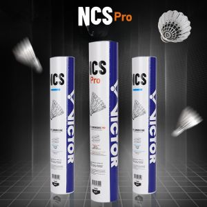VICTOR NCS-MAX Artificial Badminton Outdoor Windproof Nylon Professional Grade Sports Fitness Fans Goods Badminton Ball