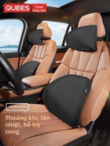 QUEES | Gối Hơi Ô Tô Thoáng Khí Mùa Hè