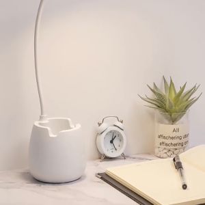 Đèn học tích điện để bàn bóng led chống cận nhiều màu sắc DN117