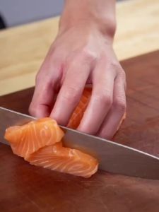 Kitchen Knife Damascus Laser Chef Knife 5 7 8 Inch Meat Cleaver Japanese Santoku Knive Butcher Slicing Cutter for Fish Vegetable