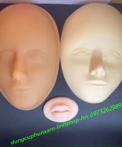 Da giả 5D Môi D5 Mắt 5D silicon tập phun xăm / linhshop-hn